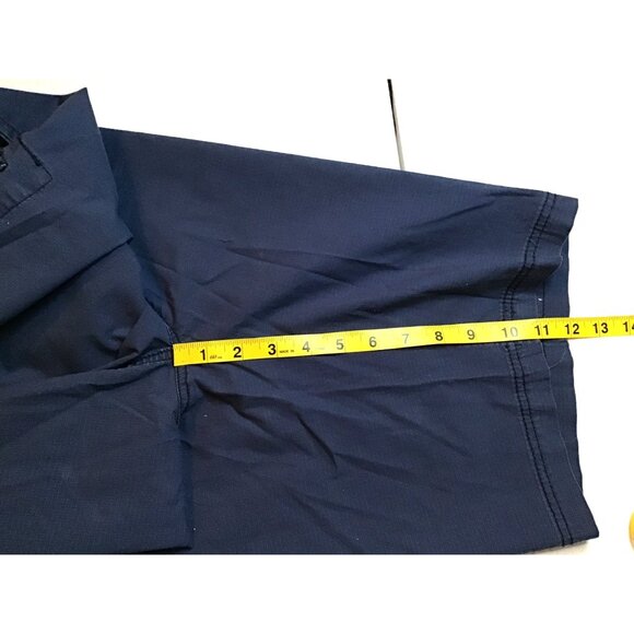 WEAR FIRST-MENS BLUE HIKING CARGO SHORTS LIGHT WEIGHT QUICK DRY 97%COTTON SIZE38 - Picture 5 of 5